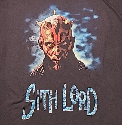 Star Wars Sith Lord Vintage TShirt Size XL NOS New Old Stock Vtg Tee Shirt $185.00