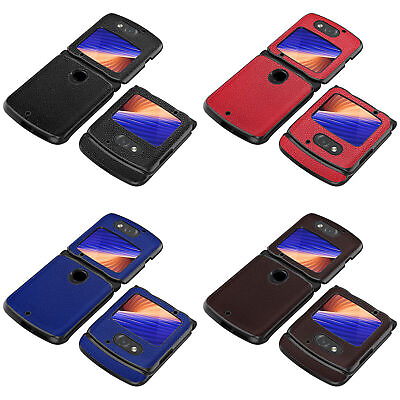 #ad For Motorola Razr 5G Folding Screen Phone Leather Phone Case Cover Protective $15.25