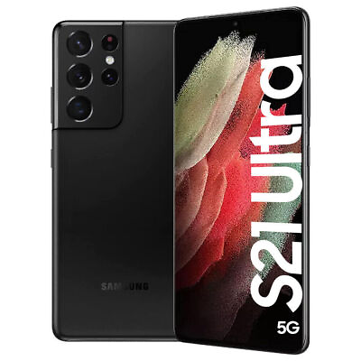 #ad Samsung Galaxy S21 Ultra 5G 128GB SM G998U FACTORY UNLOCKED VERIZON ATT TMobile $329.48