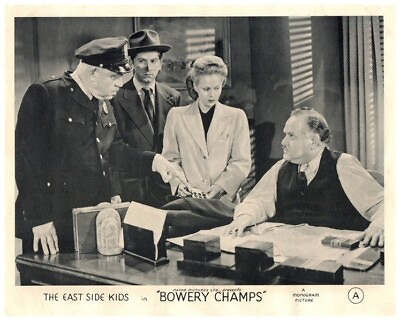 #ad Bowery Champs Original Lobby Card East Side Kids Anne Sterling Gabriel Dell 1944 $24.99