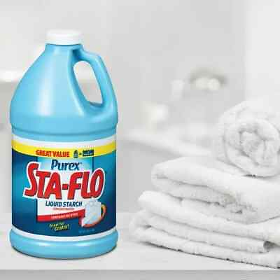 #ad Purex Sta flo Concentrated Liquid Starch 64 Oz Bottle $17.99