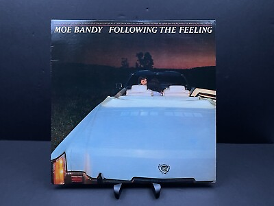 #ad Moe Bandy Following The Feeling LP Vinyl Record 1980 Columbia JC 36789 NM EX $14.99