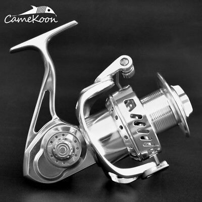 #ad CAMEKOON WT6000 Big Game Spinning Fishing ALL Aluminum Alloy Saltwater Surf Reel $220.00