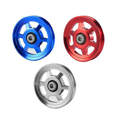 #ad 105mm Aluminium Alloy Bearing Pulley Wheel Replacement for Cable Machine Gym $15.70