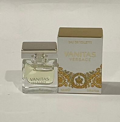 #ad Versace Vanitas 4.5ml Edt Splash Mini For Women New In Box $13.99