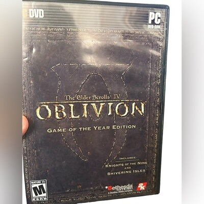 Oblivion Elder Scrolls IV game of the year edition includes knights of the 9 #ad $23.99