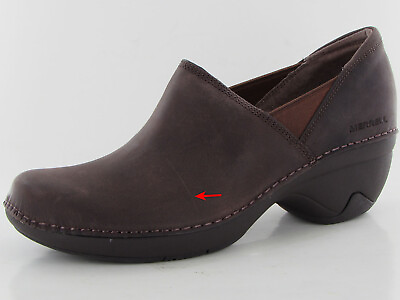 $120 Merrell Womens Emma Leather Shoes Brunette US 8 $39.99
