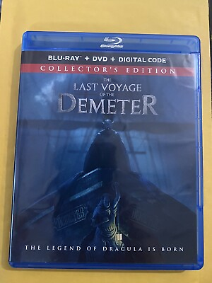 #ad The Last Voyage Of The Demeter Blu Ray And DVD With Case No Digital $12.99