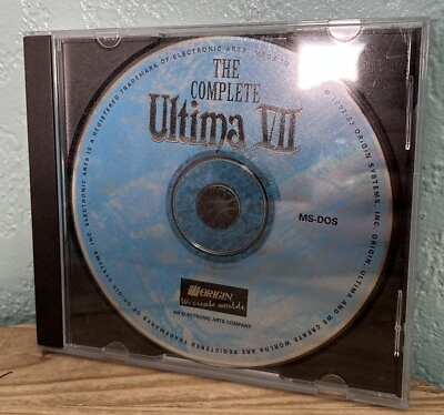#ad #ad Complete Ultima VII CD ROM Classics PC Game 1993 DISC ONLY MINT $14.00
