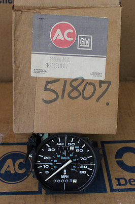 #ad AC Delco GM Speedometer Odometer Gauge 25051807 1983 84 Oldsmobile Cutlass Ciera $70.51
