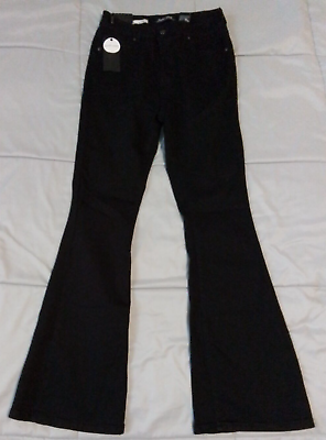 #ad Sweet Look Jeans Womens Size 15 Black Flare Black Label See Video NWT $18.75