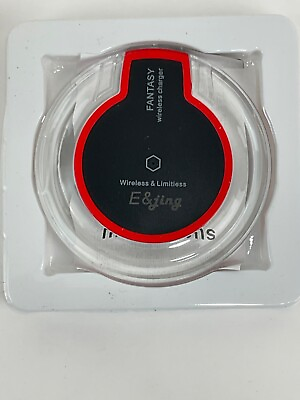 #ad Qi Fantasy Wireless Charger Micro USB Cable New Box damage $7.99