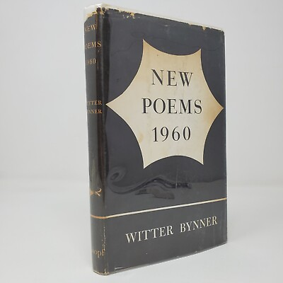 New Poems: 1960 by Witter Bynner 1st Edition Limited 1043 1750 HC DJ $25.38