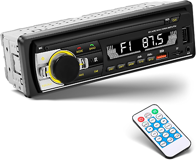 #ad Bluetooth Stereo Radio Boat Marine Receiver FM System Wireless USB TF MP3 AUX $19.87