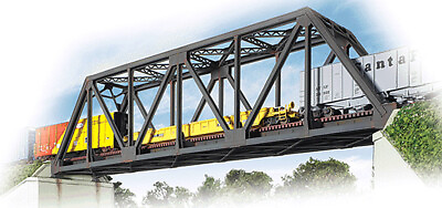 #ad Walthers Cornerstone HO Scale Building Kit Single Track Railroad Truss Bridge $27.99