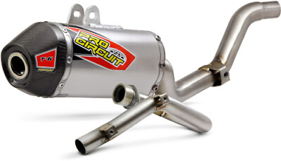 #ad Pro Circuit T 6 Full Exhaust System Alum Carbon Honda CRF250F 19 24 0111925F $572.36