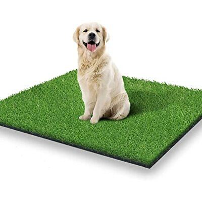 #ad 39.3 x 31.5 inches Artificial Grass Rug Turf for Dogs Indoor Outdoor Fake Gra... $52.19