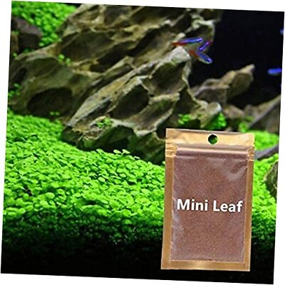 #ad 2 Pack Aquarium Mini Leaf Grass Aquarium Foreground GrassAquatic Plant Decor $17.64