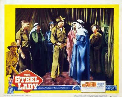 #ad The Steel Lady Lobby Card Tab Hunter OLD MOVIE PHOTO AU $9.00