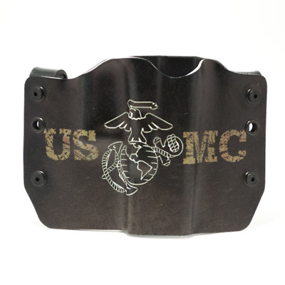 OWB Kydex Gun Holster for SW Smith amp; Wesson Handguns USMC DARK $35.99