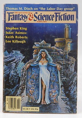 #ad The Magazine of Fantasy amp; Science Fiction February 1981 Lee KilloughStephen $175.99