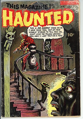 #ad This Magazine Is Haunted #12 GD Fawcett 1953 Sheldon Moldoff Pre Code Cover $124.99