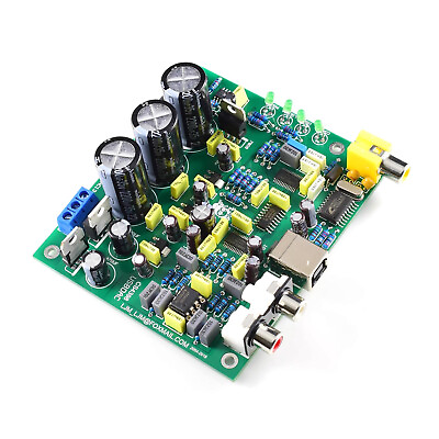 CS4398 DAC Digital Analog Decoder Amplifier Board USB Coaxial 24bit 192K $33.45