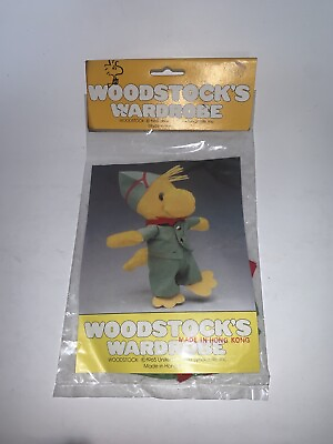 #ad Vintage NOS 1965 Woodstock#x27;s Wardrobe UNF Scout United Feature Syndicate Inc $13.50