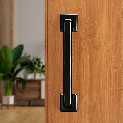 #ad Door Handles for Main Door Zinc Alloy 8 inches Pack of 1Black Finish $109.46