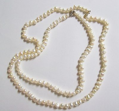 #ad Lovely Pair of Cultured Pearl Necklaces $29.70