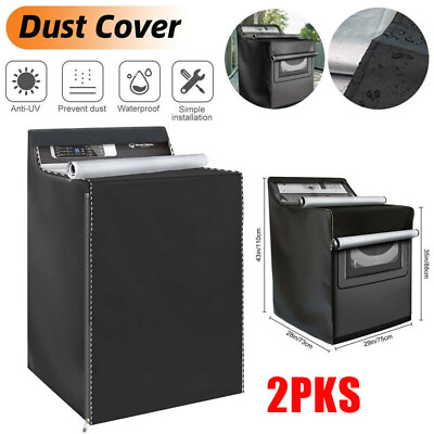 2PK Washing Machine Top Cover Laundry Washer Dryer Protect Sunscreen Dustproof $30.99