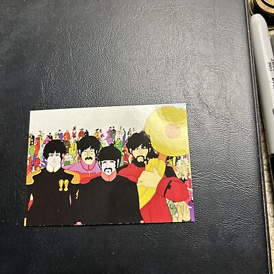#ad Jb16 The Beatles Yellow Submarine Cards #66 John Paul George Ringo $7.49