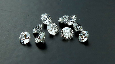 #ad #ad Natural Loose Diamonds Round Brillant Cut G H White Color SI1 Clarity 10 Pcs Q19 $195.00