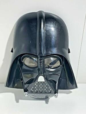 #ad Darth Vader Mask Adult Size Lucasfilm Licensed Star Wars 2005 Halloween $15.53