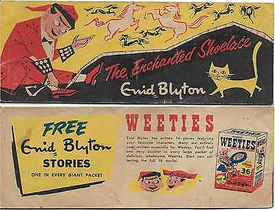 #ad WEETIES AUSTRALIA CEREAL GIVEAWAY PROMO MINI ENID BLYTON ENCHANTED SHOELACE VG $105.00