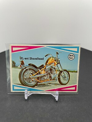 #ad 1972 Scanlens Choppers and Hot Bikes Xl ent Shovelhead #30 $2.00