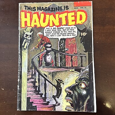 #ad This Magazine Is Haunted #12 1953 PCH Golden Age Horror Zombie cover $150.00