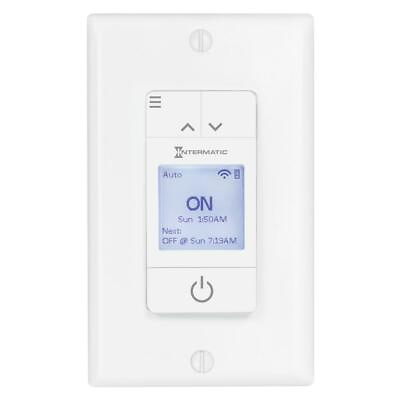 #ad Intermatic LED Light Switch Timer Control Smart WiFi Lighting Controller 7 Day $94.95