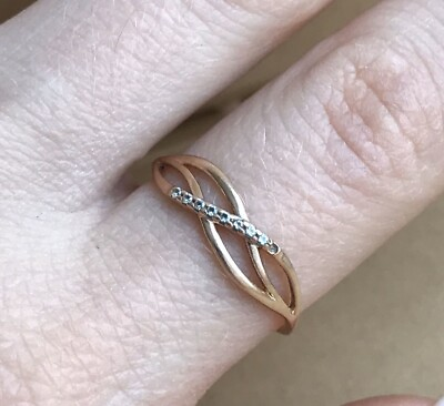 #ad Vintage Russia Gold 585 Standard Women#x27;s Jewelry Chic Ring 1.2 gr $375.00