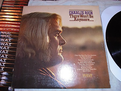 #ad There Won#x27;t Be Anymore By Charlie Rich Vinyl 1974 RCA Record Album $8.45