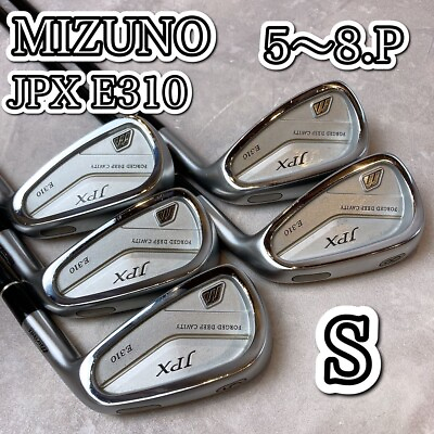 #ad MIZUNO JPX E310 Men#x27;s Right handed Carbon Flex S JPX60 Iron 5 Set Japan Used $300.00
