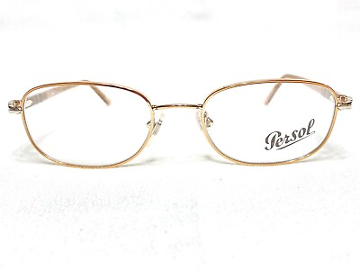 #ad NEW Persol PO2359V 982 Mens Copper Oval Designer Eyeglasses Frames 49 18 140 $139.99