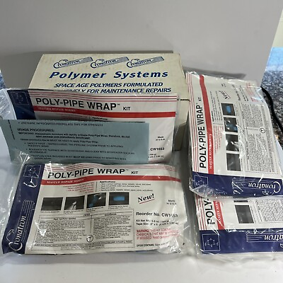 Cronatron Polymer Systems Poly pipe Wrap KIT. CW 1653 K6408B Contains 4 Kits $44.95