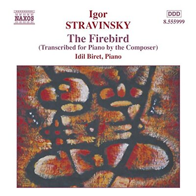 #ad STRAVINSKY Firebird transcribed For Piano By The Composer CD *Mint* $17.95
