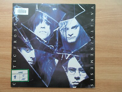 Celtic Frost ‎– Vanity Nemesis 1990 Korea Promo LP Record Insert No Barcode $52.00