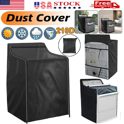Washing Machine Top Dust Cover Laundry Washer Dryer Protect Waterproof Dustproof $13.98