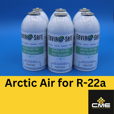 #ad Envirosafe Arctic Air for R22 GET COLDER AIR FAST 6 cans $84.99