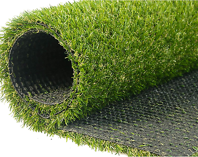 Artificial Grass Turf Lawn 0.8Inch Realistic Synthetic Grass Mat Indoor Outdoo #ad $40.91