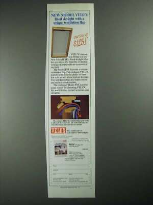 #ad #ad 1987 Velux Model FSF Skylight Ad A Unique Ventilation Flap $19.99