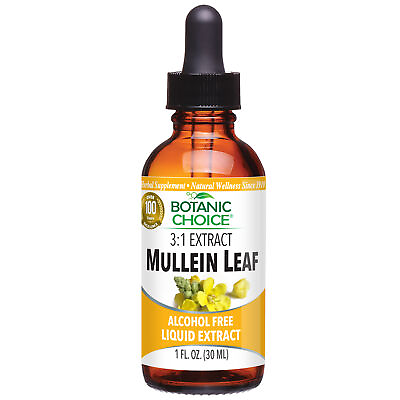 #ad Botanic Choice Mullein Leaf Liquid Extract 1 Oz $12.99